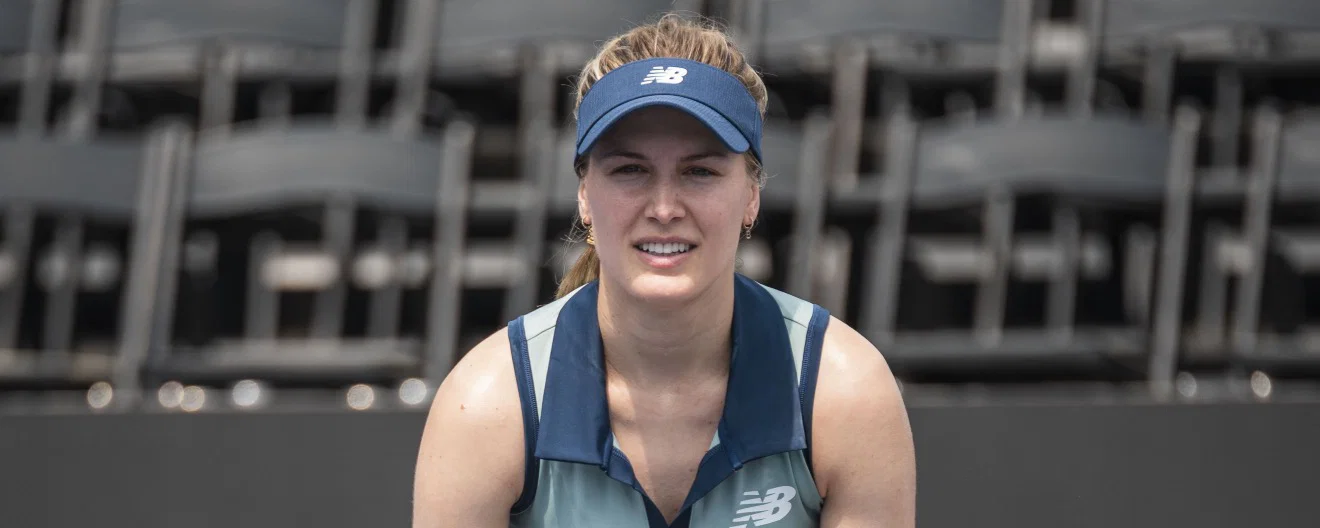 Genia Bouchard competing at the North Carolina Cup.