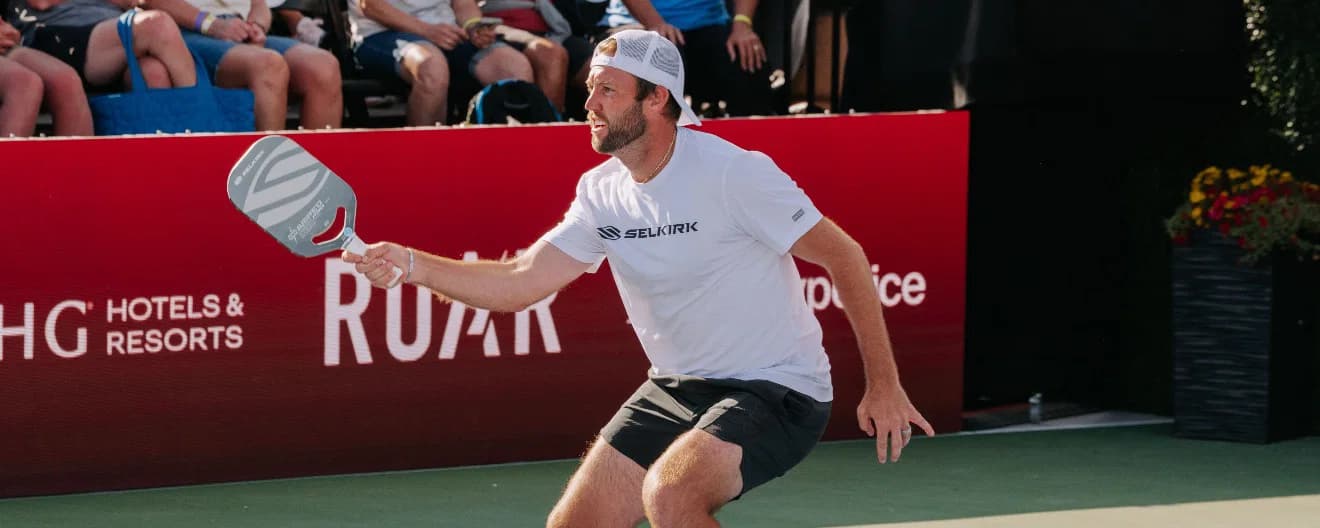 Jack Sock competing at the Selkirk Red Rock Open in Utah.
