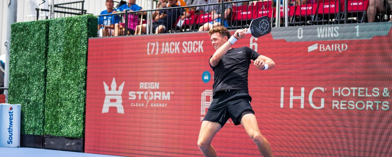 Grayson Goldin competing at the IHG Hotels and Resorts Bristol Open presented by Deep Eddy Vodka.