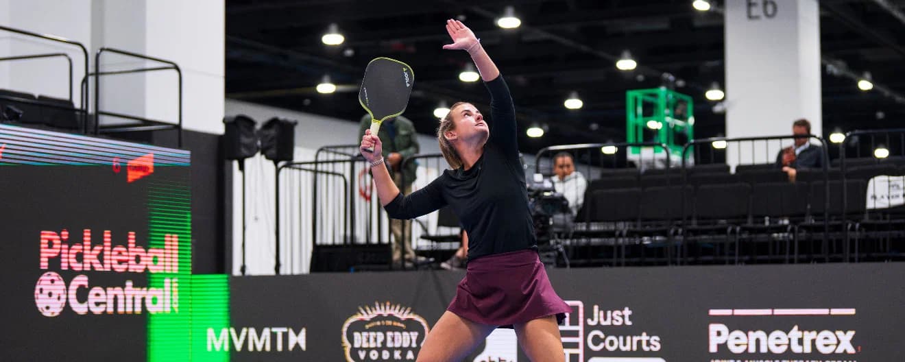 Kate Fahey competing at the Veolia Milwaukee Open presented by Miller Lite.