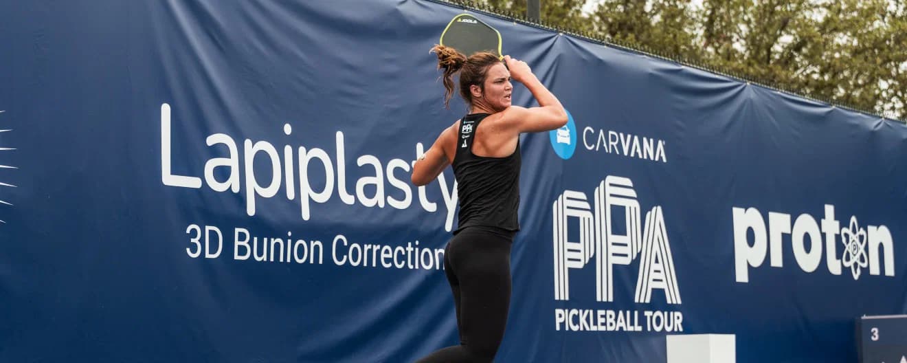 Lea Jansen is the top seed in women's singles this week in Florida.